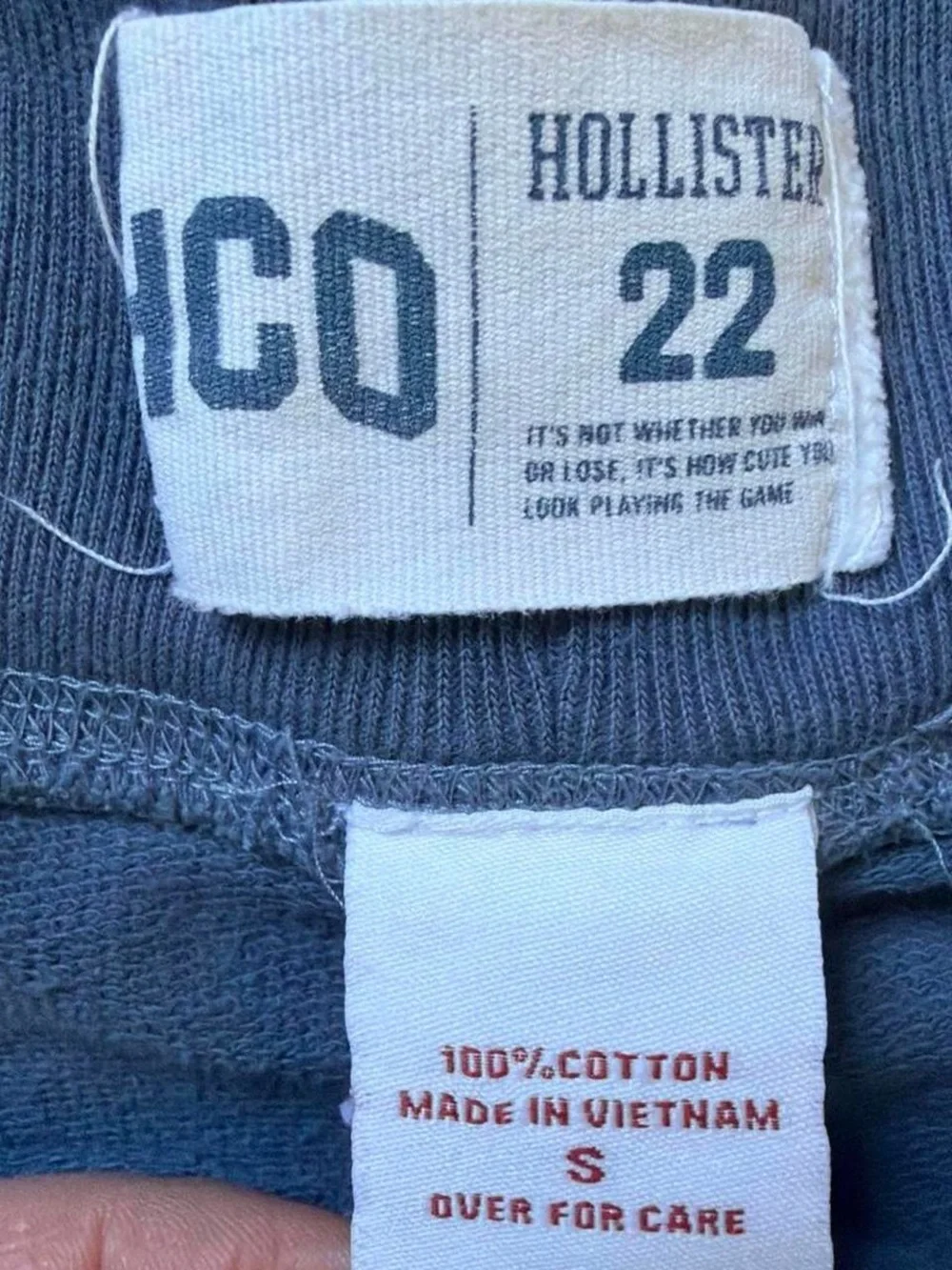 Hollister soft navy